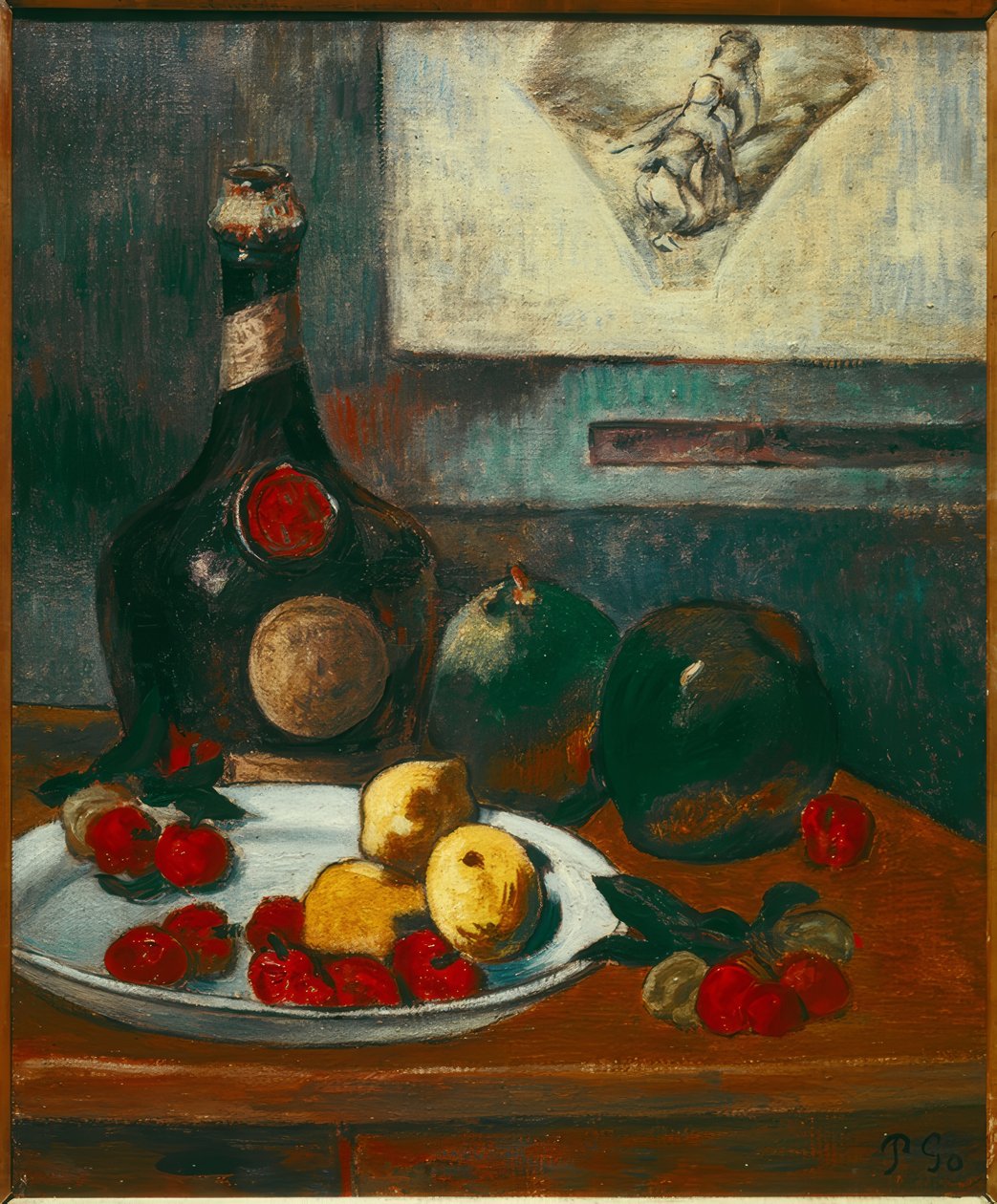 Bodegón de Paul Gauguin