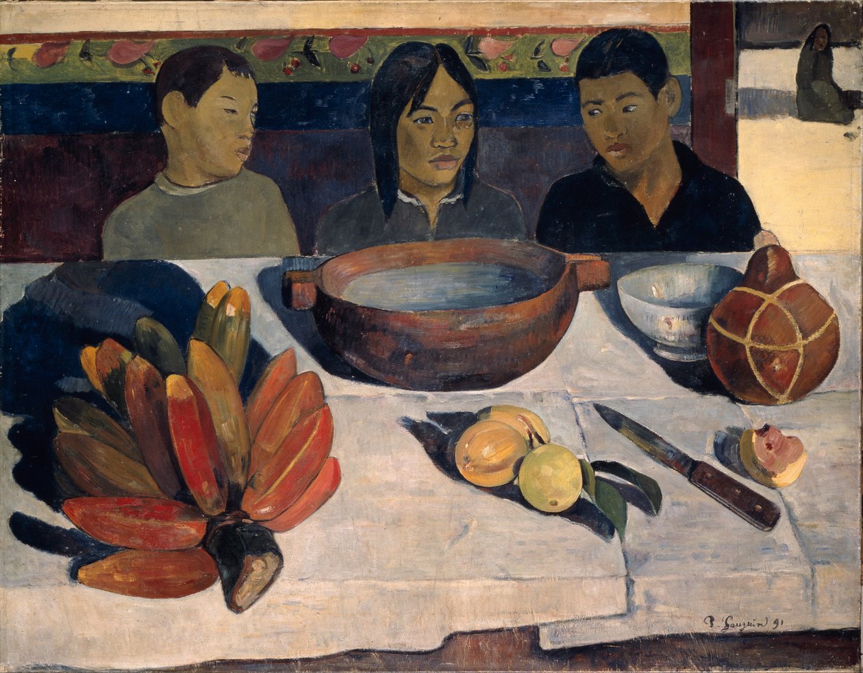 La comida de Paul Gauguin