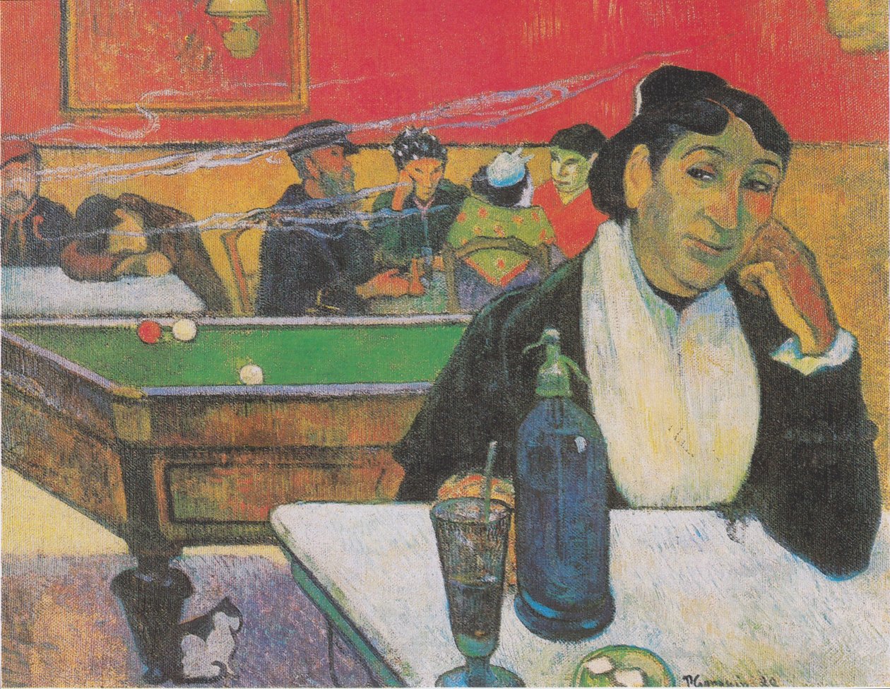 El café de noche de Paul Gauguin