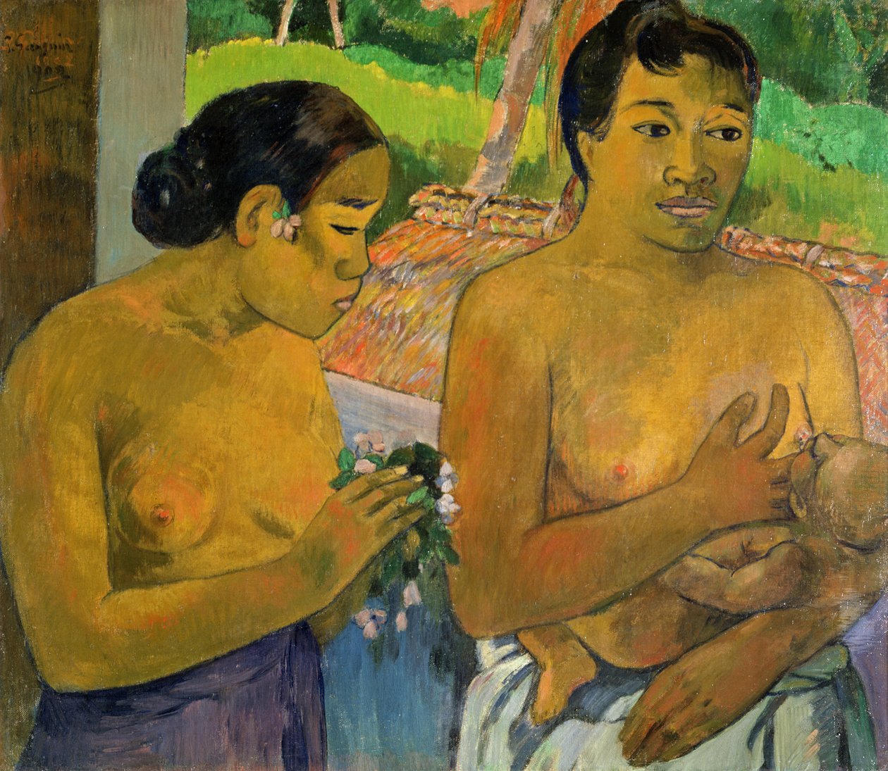 La ofrenda, 1902 de Paul Gauguin