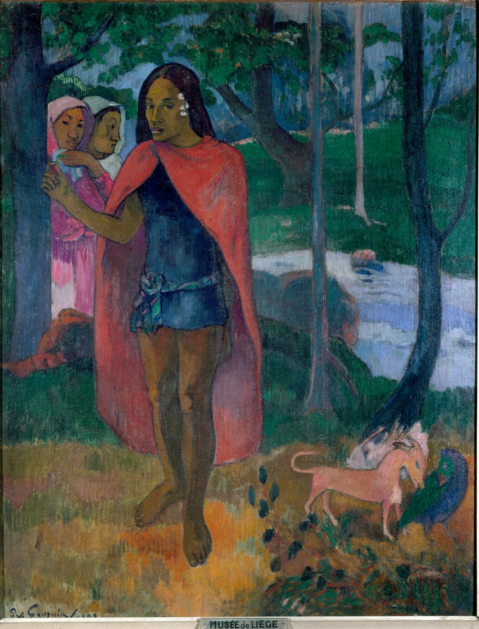 El hechicero de Hiva Oa, 1902 de Paul Gauguin