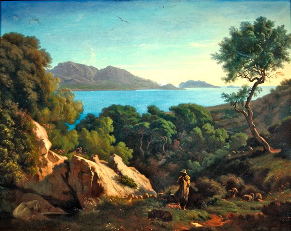 Cerca de Marsella de Paul Jean Flandrin