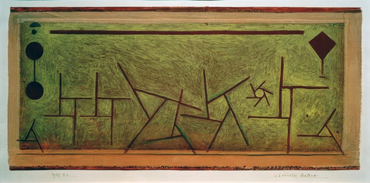Ballet abstracto de Paul Klee