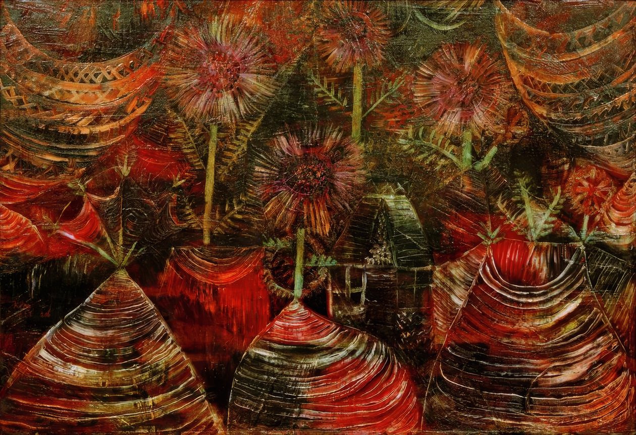 La fiesta de los ásteres de Paul Klee