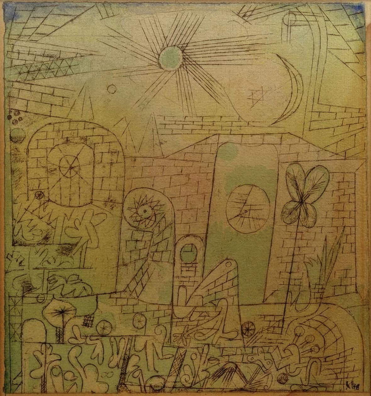 Sol de primavera de Paul Klee