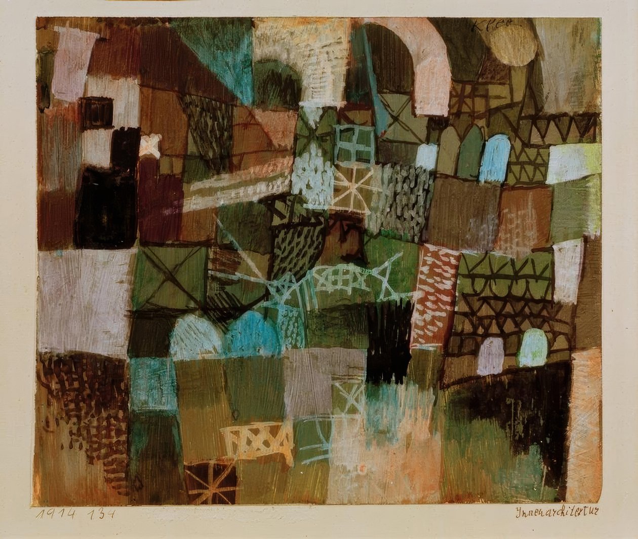 Arquitectura interior de Paul Klee