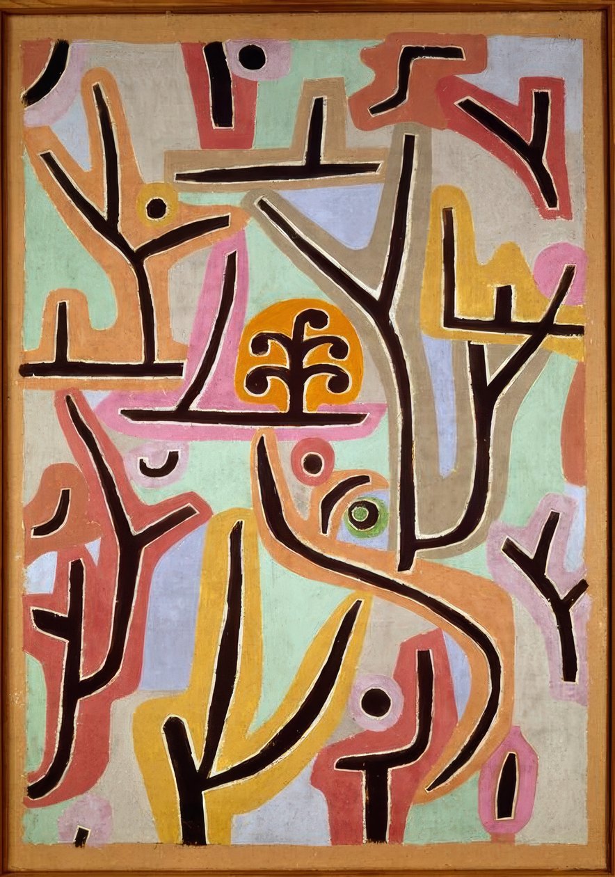 Parque cerca de Lu de Paul Klee