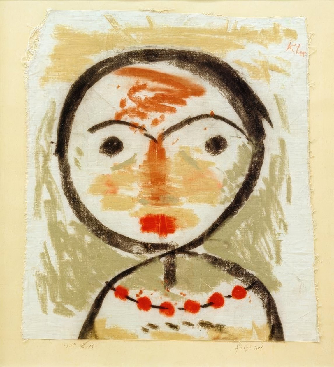 Se pregunta de Paul Klee