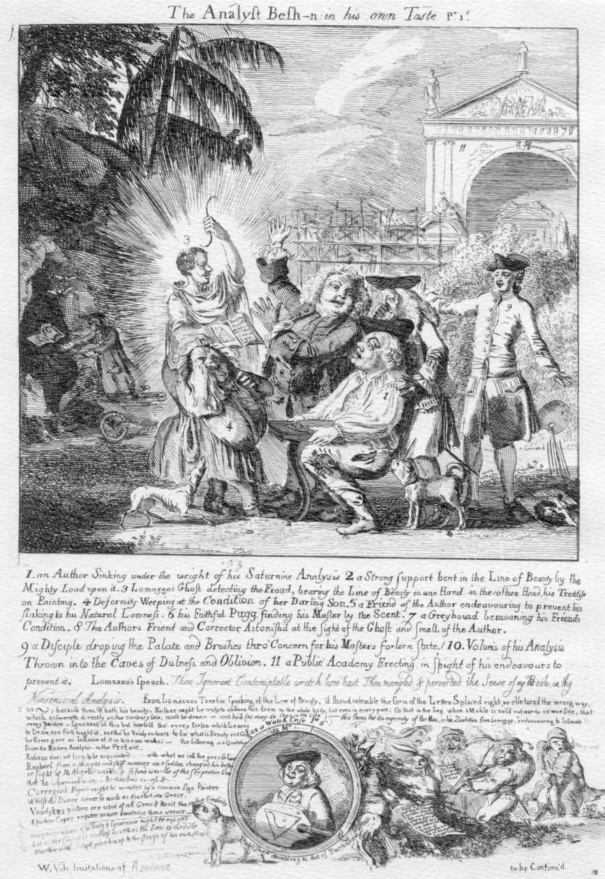 El Analista Besh-n a su propio gusto, 1753 de Paul Sandby
