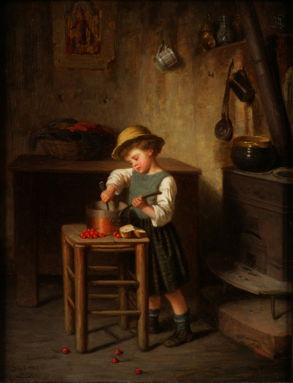 El joven cocinero de Paul Seignac