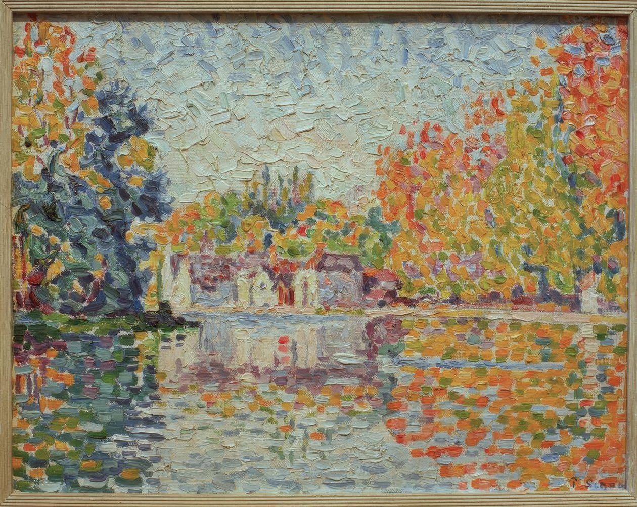 El Sena en Samois de Paul Signac