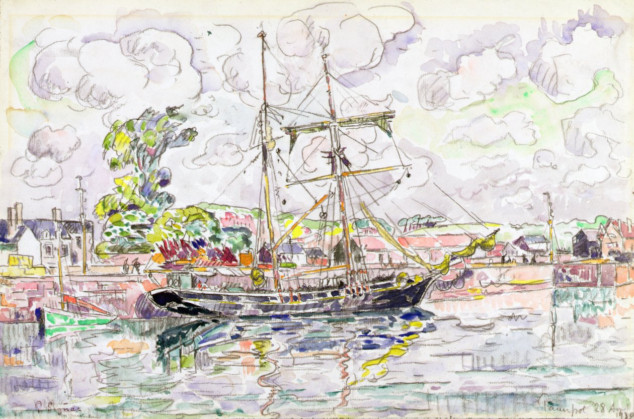 Paimpol, 1930 de Paul Signac