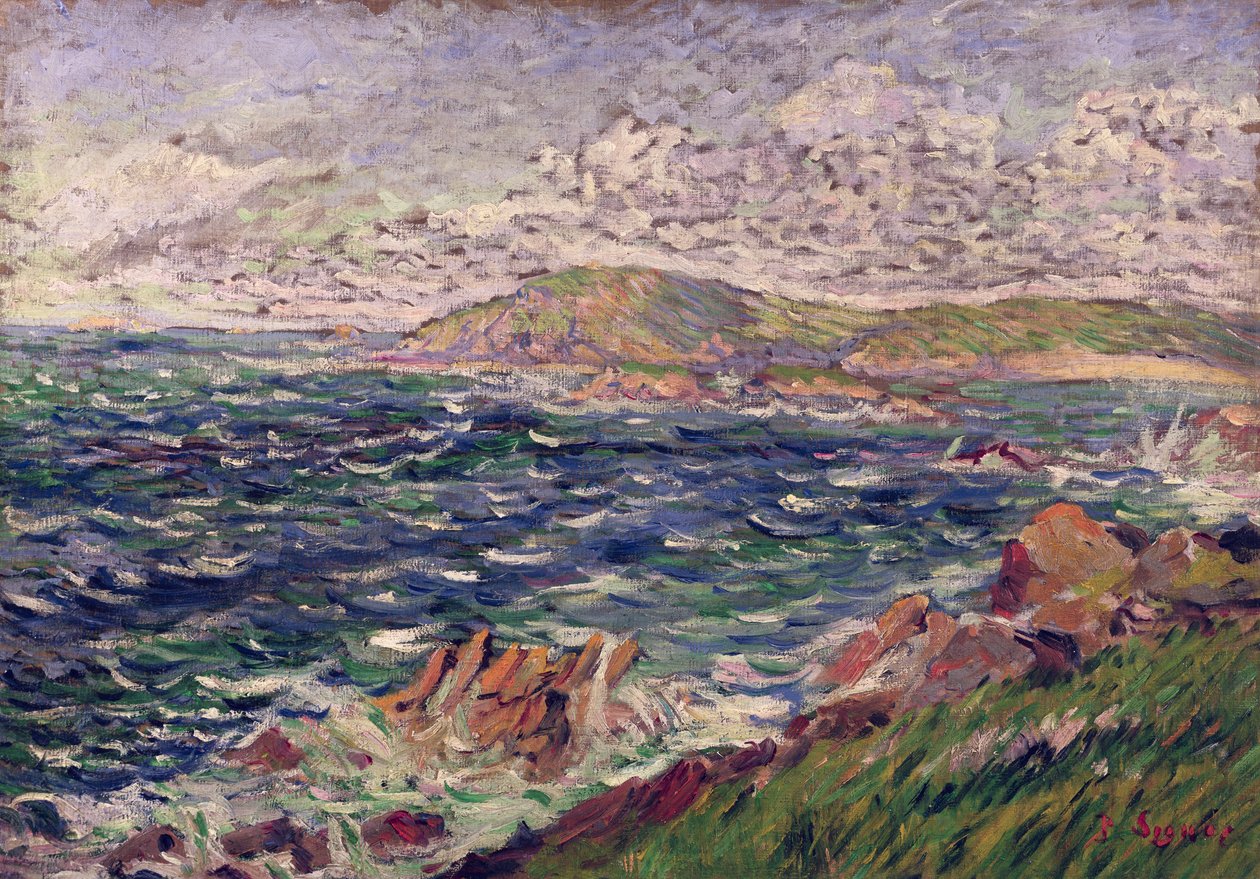 St. Briac, 1885 de Paul Signac