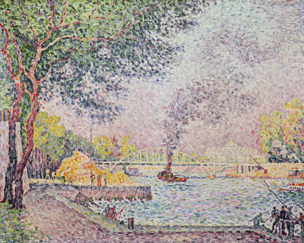 El Puente Debilly, c.1926 de Paul Signac