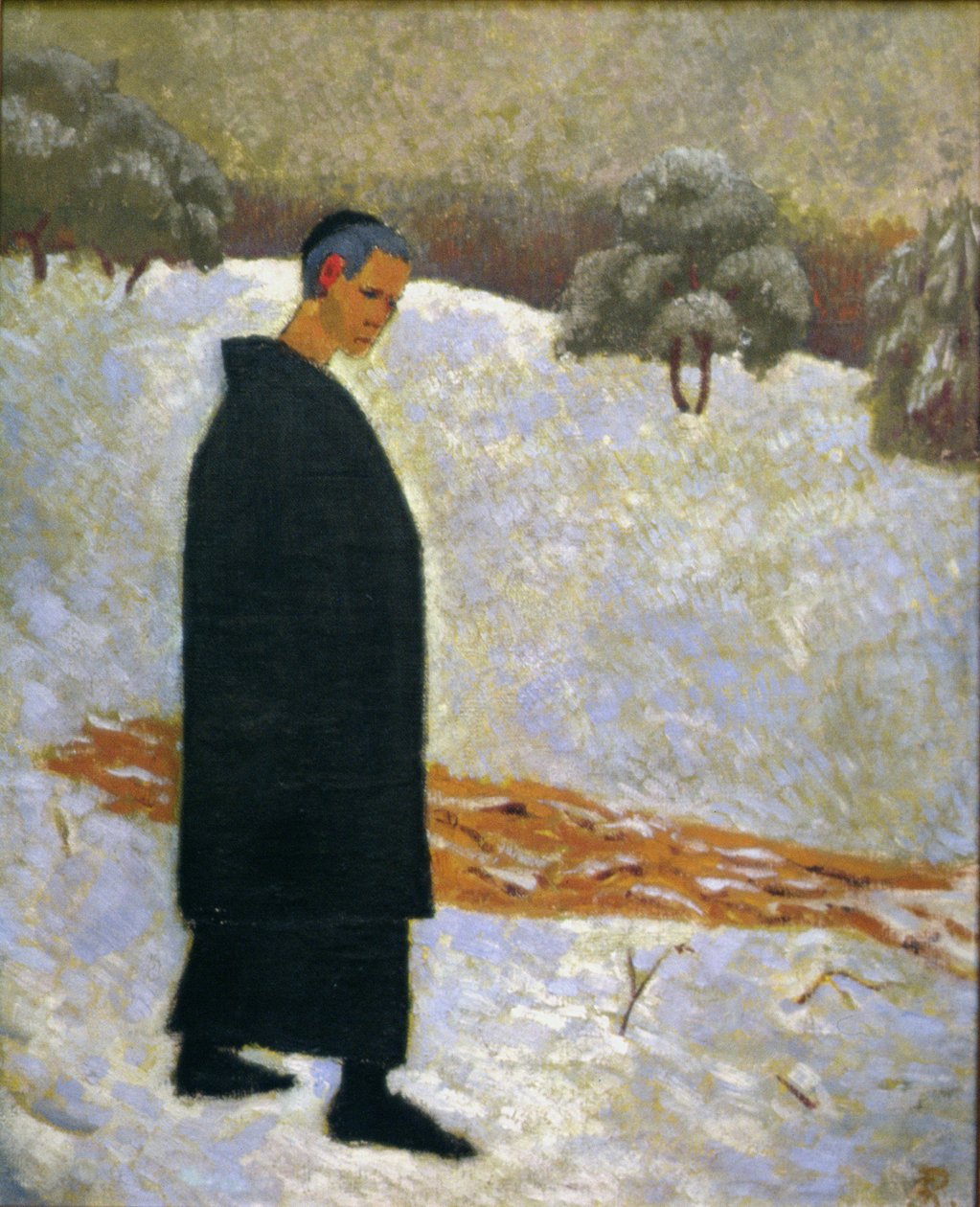 Retrato de Jan Verkade (1868-1946) en Beuron de Paul Sérusier