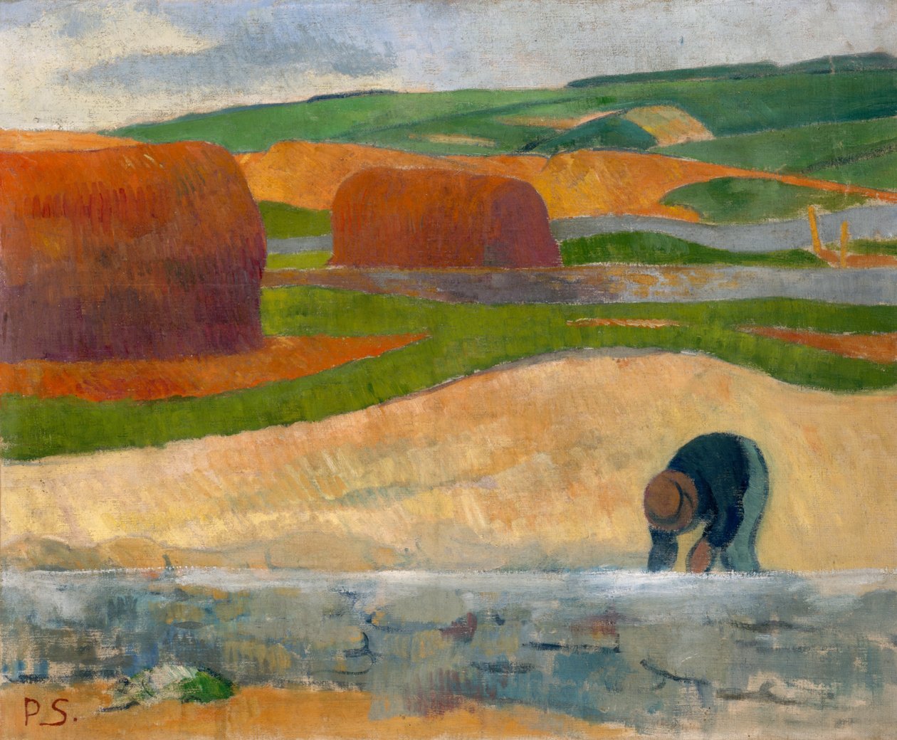 Recolector de algas de Paul Sérusier
