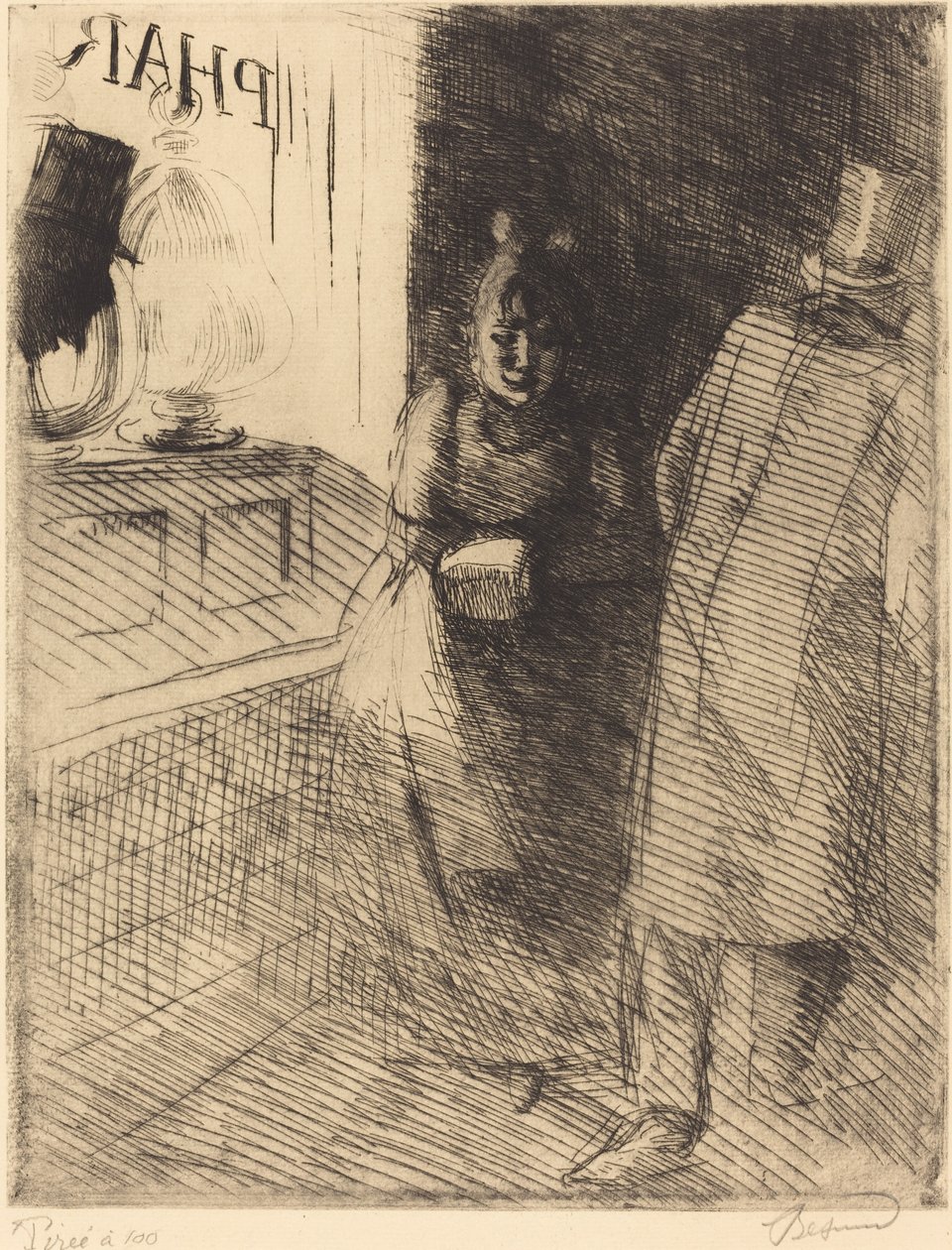 Prostitución La Prostitución, c. 1886 de Paul Albert Besnard