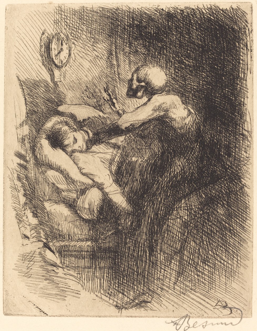 Puntual Ponctuelle de Paul Albert Besnard