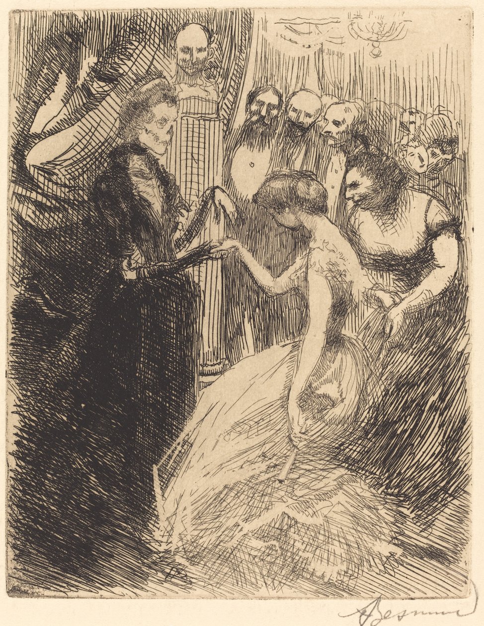 La presentación, 1900 de Paul Albert Besnard