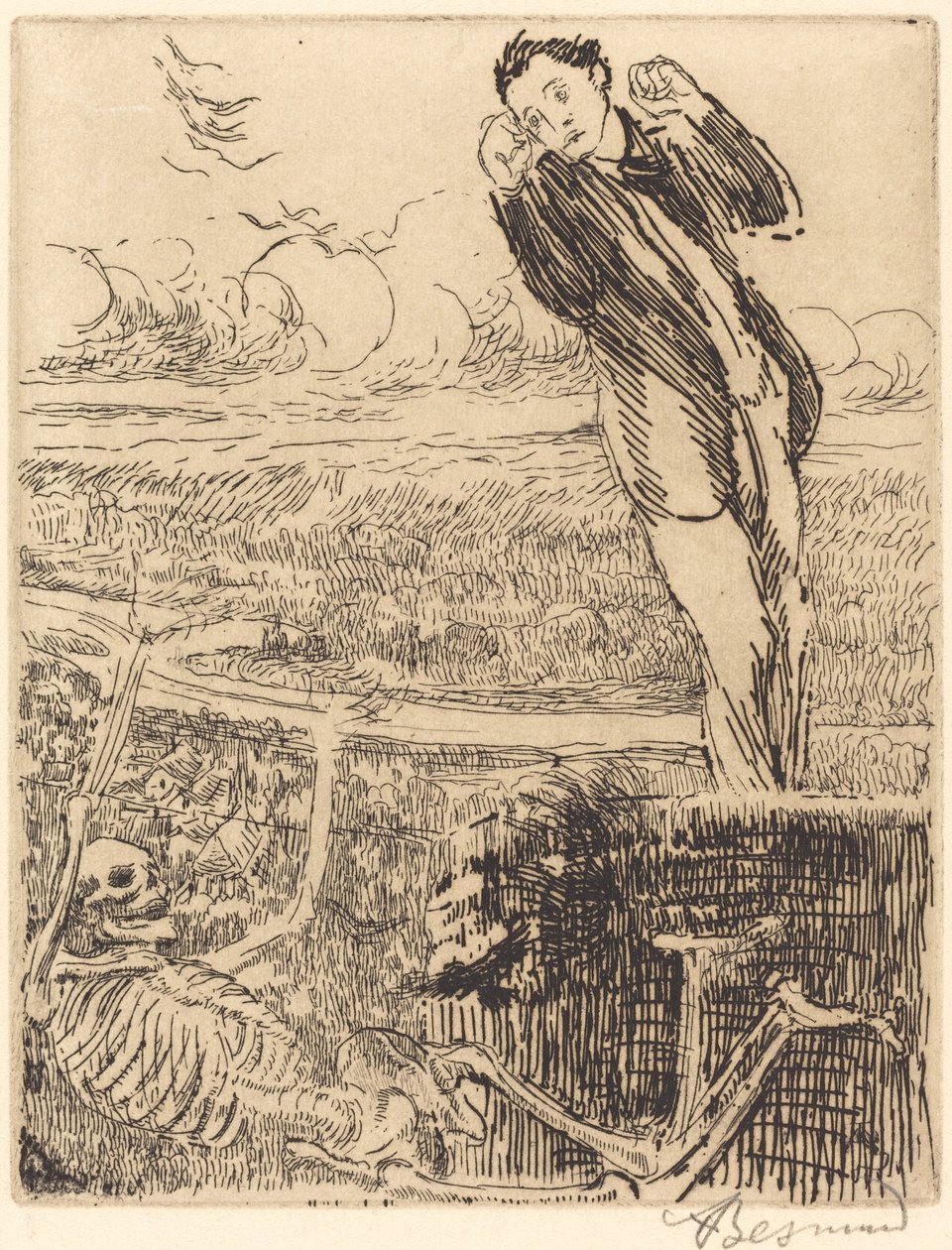 Vértigo, 1900 de Paul Albert Besnard