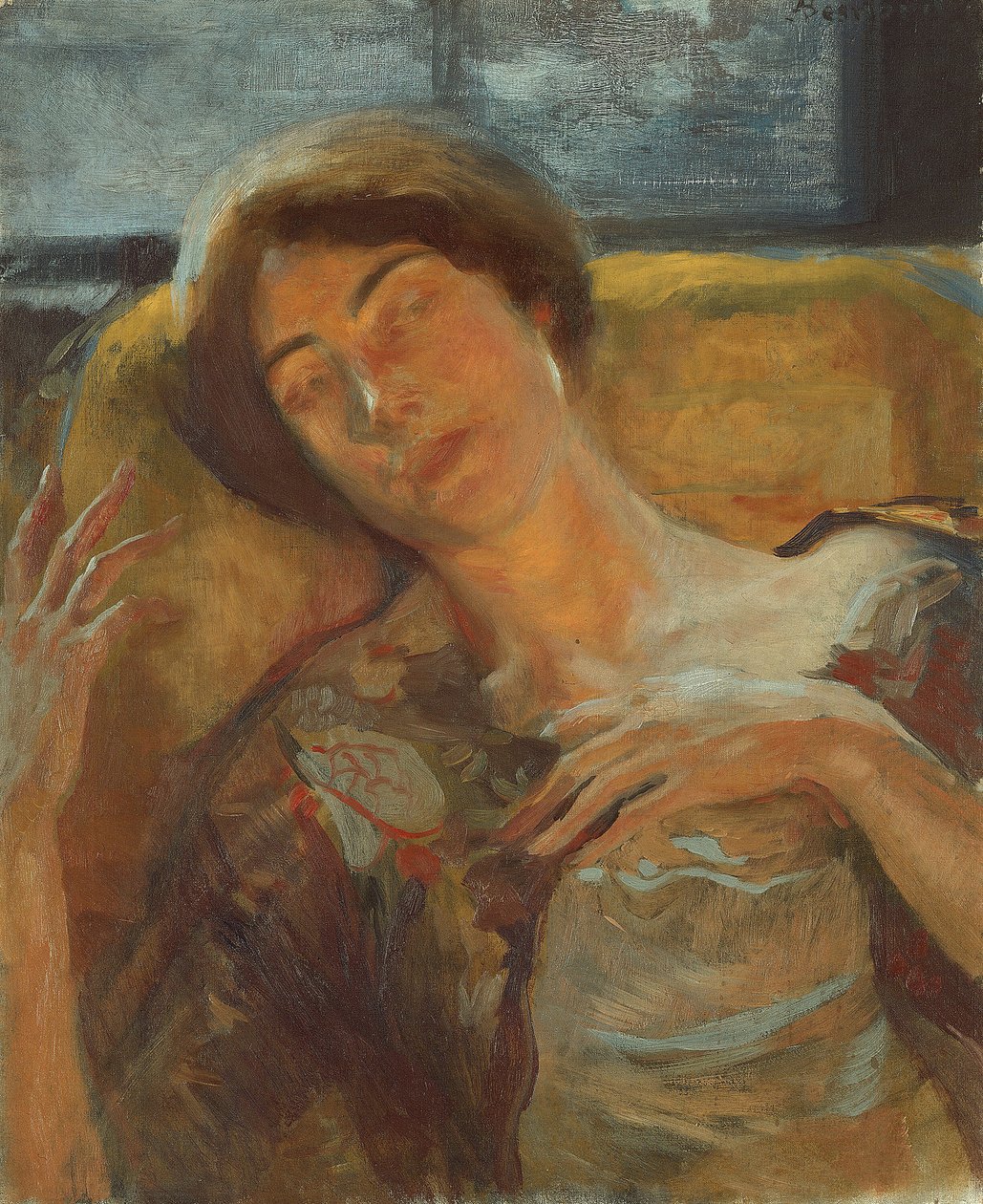 Cabeza de mujer, c. 1890 de Paul Albert Besnard