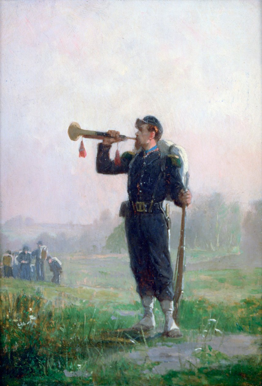 El clarín, c1846-1890 de Paul Alexandre Protais