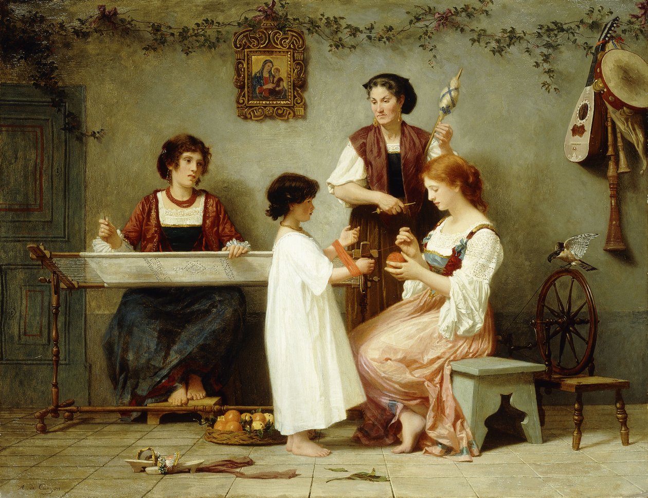 Pasatiempos de la tarde de Paul Alfred de Curzon