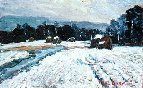 Primera nieve de Paul Burman