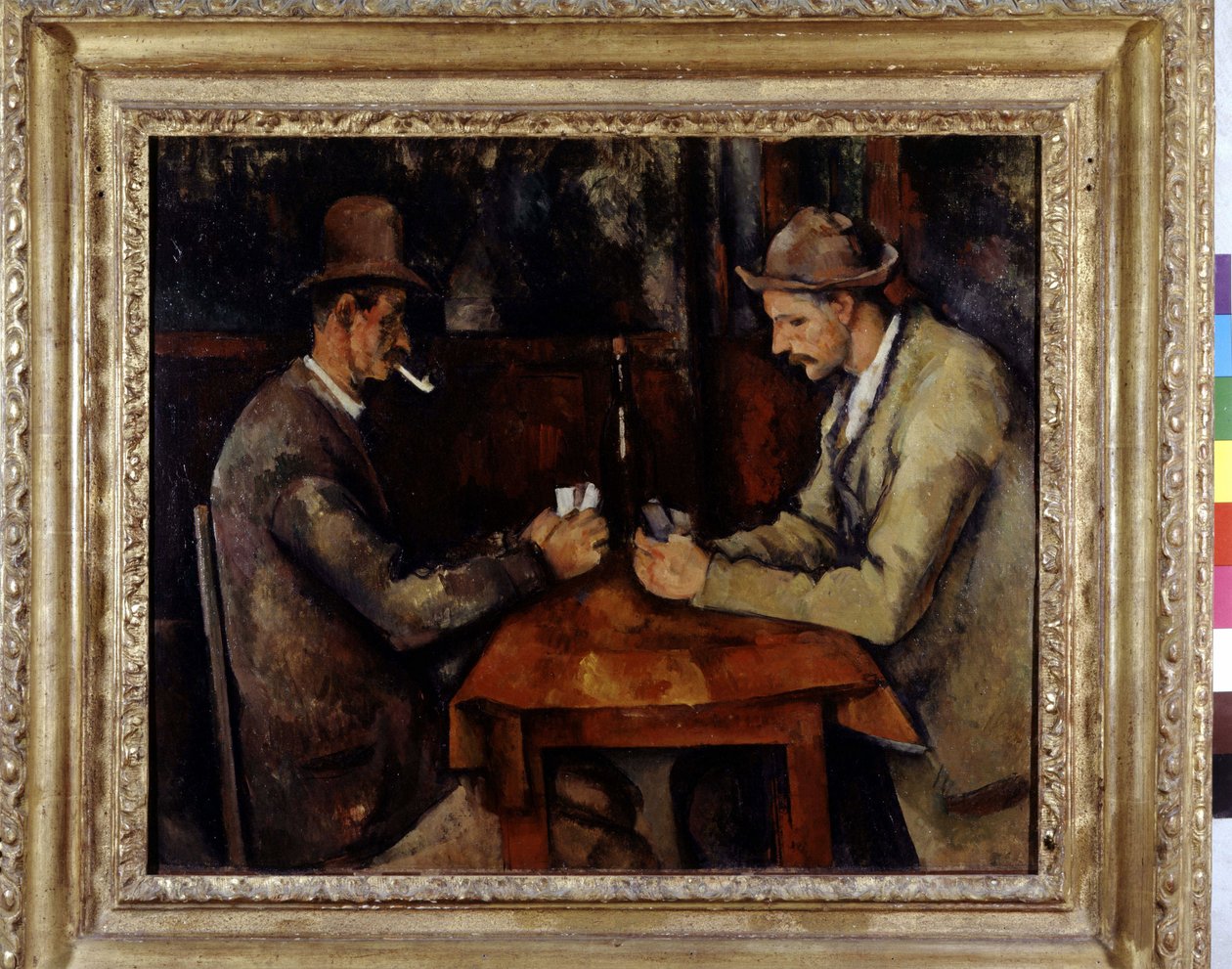 Jugadores de cartas de Paul Cézanne