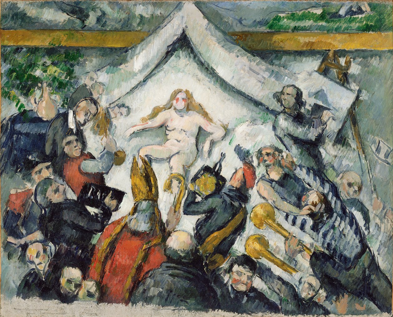 Eterno femenino de Paul Cézanne