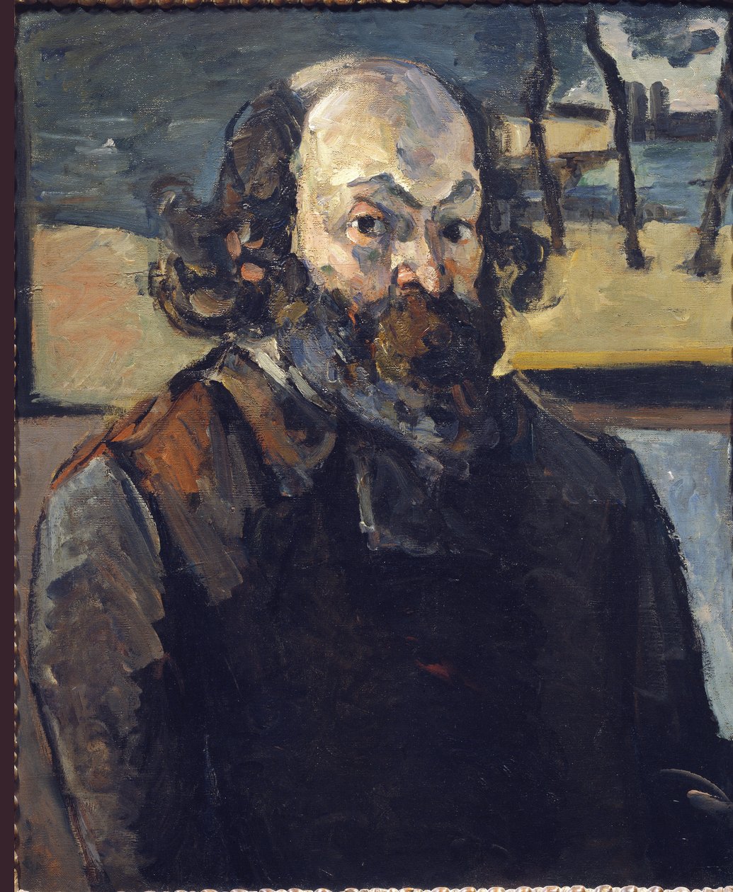 Autorretrato de Paul Cézanne