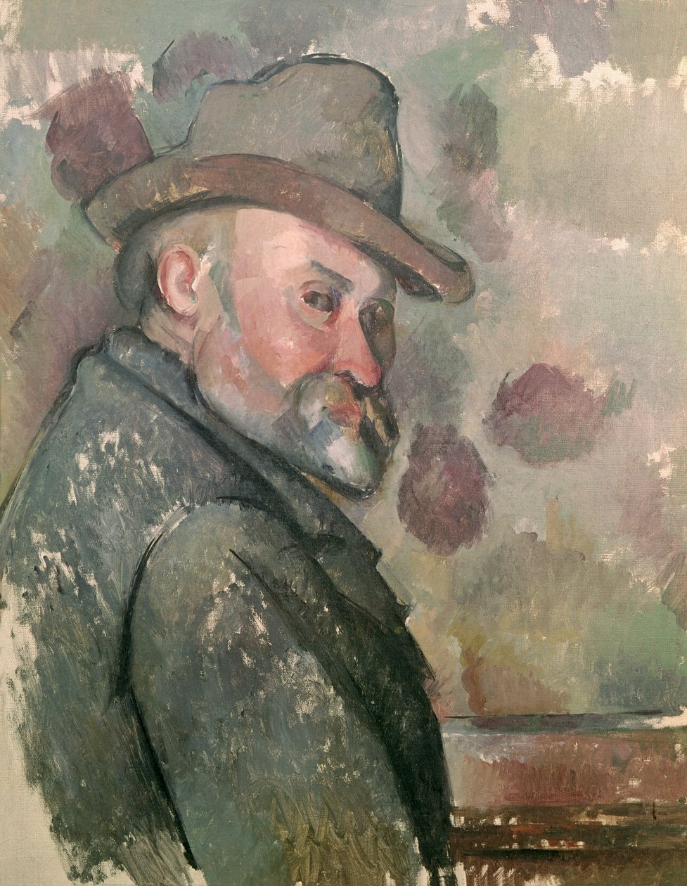 Autorretrato de Paul Cézanne