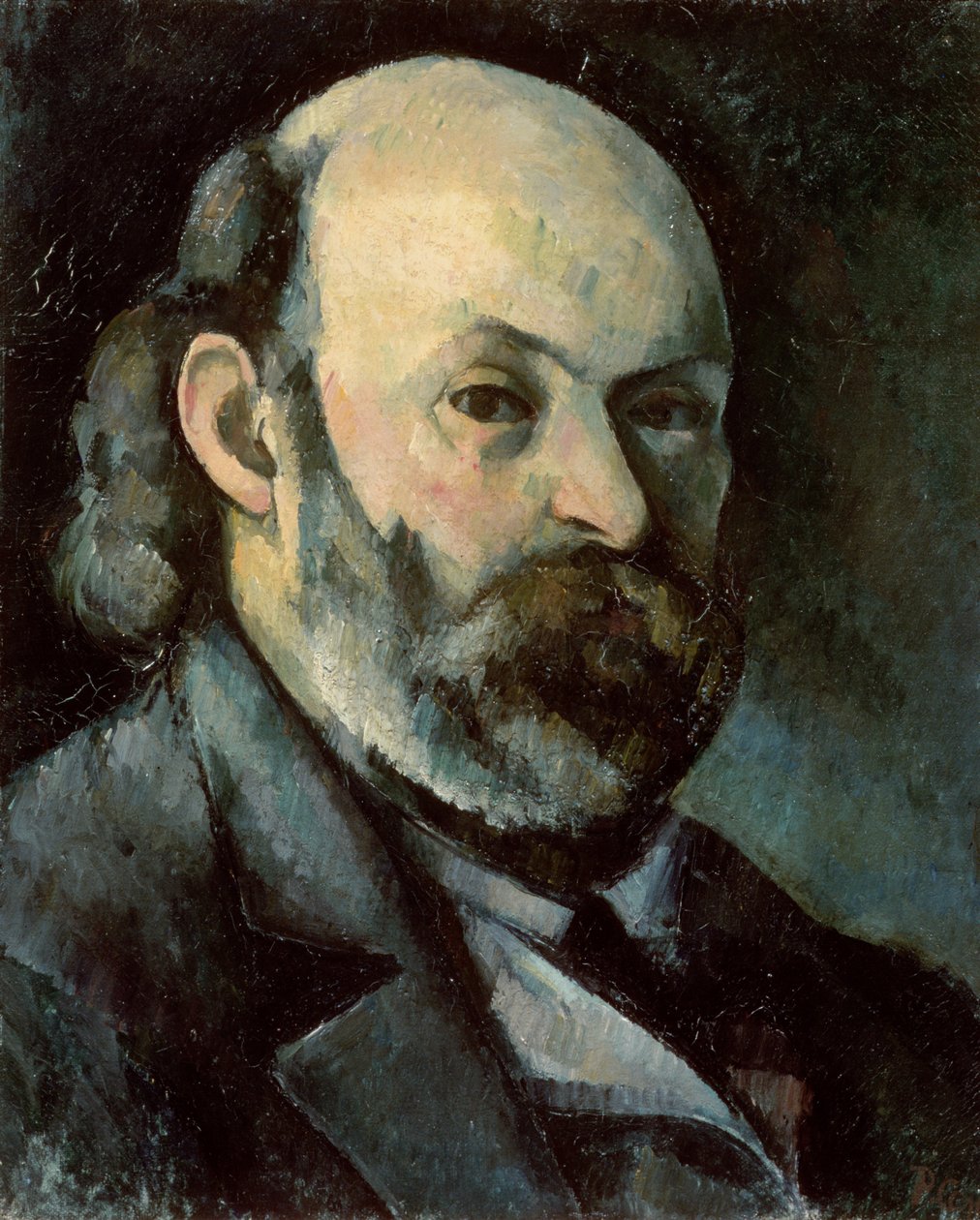 Autorretrato de Paul Cézanne