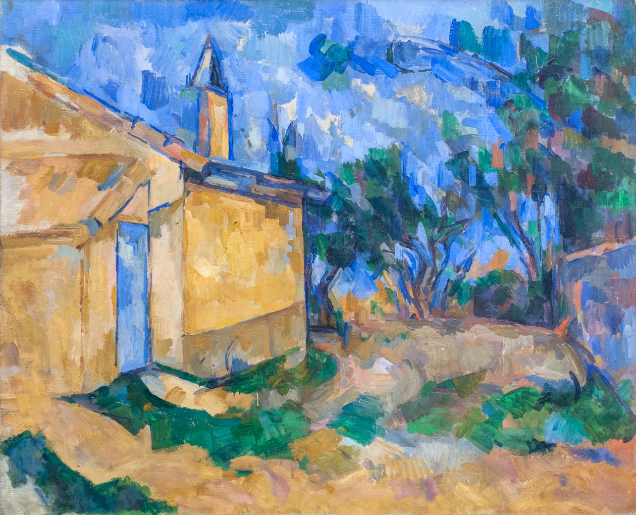 El Cabanon de Jourdan de Paul Cézanne
