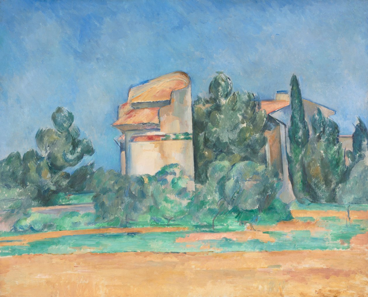 La torre de palomas en Bellevue de Paul Cézanne