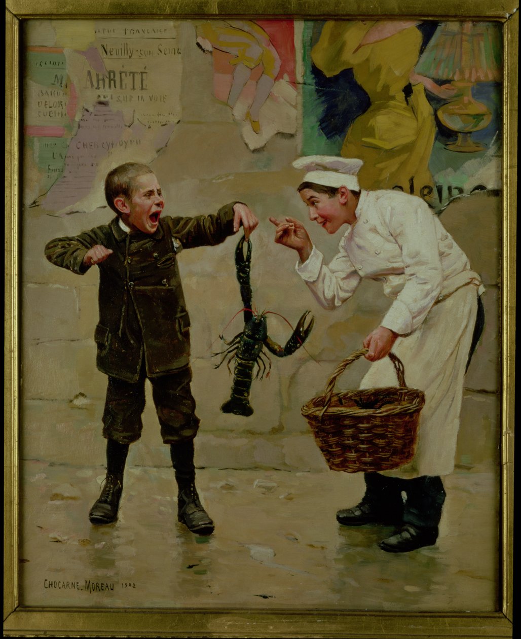 Le Petit Comis (d.1902) de Paul Charles Chocarne Moreau