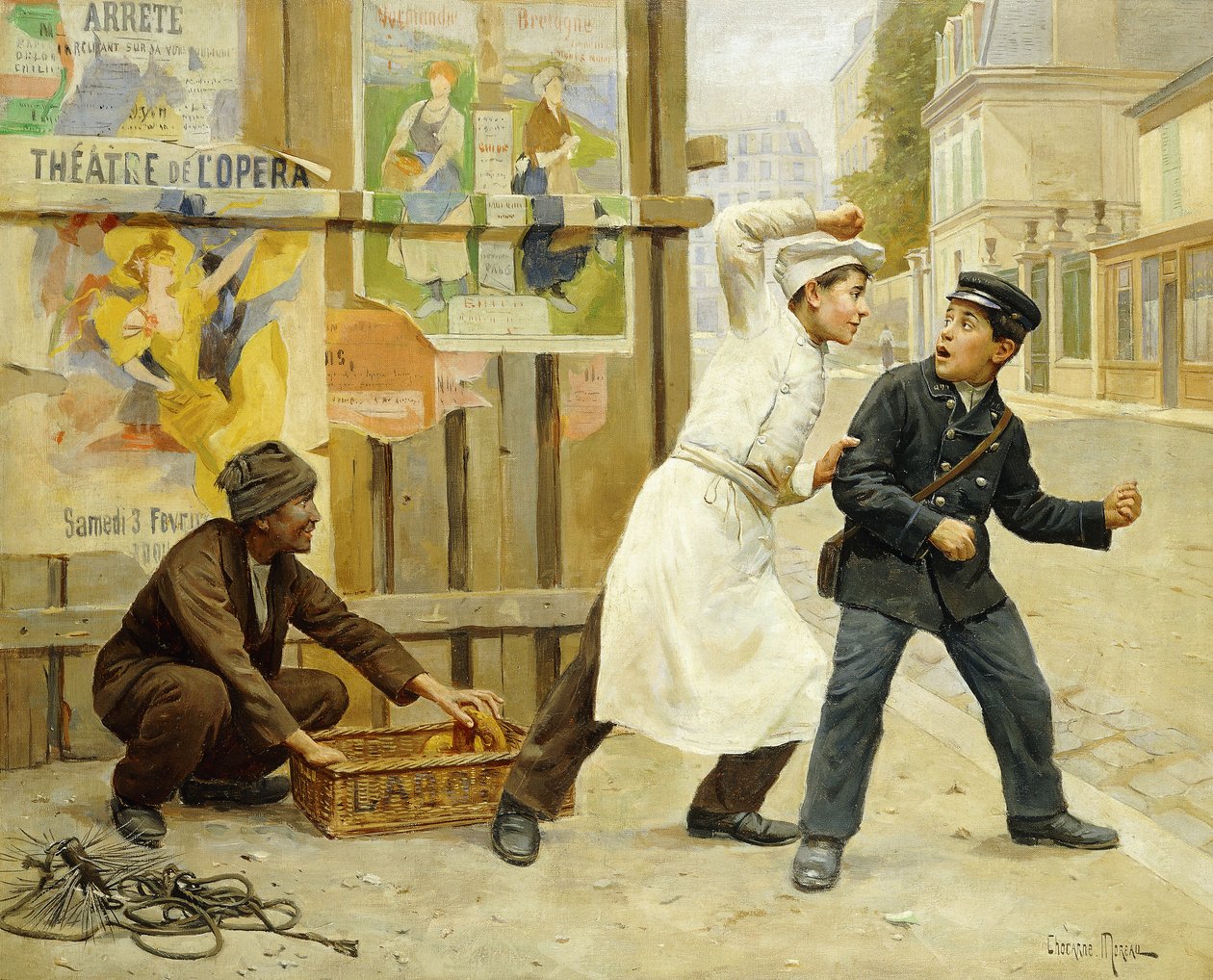 La diversión de Paul Charles Chocarne Moreau