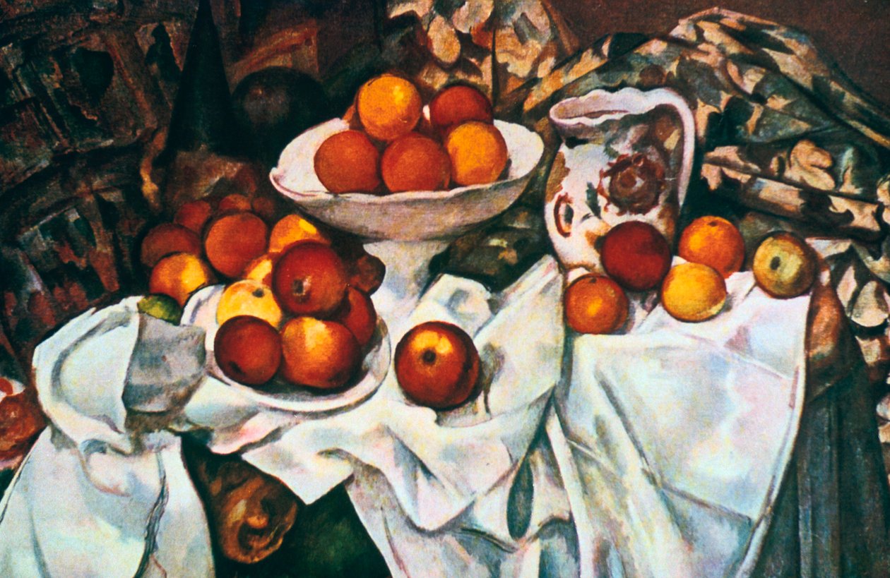 Manzanas y naranjas, 1895-1900 de Paul Cézanne