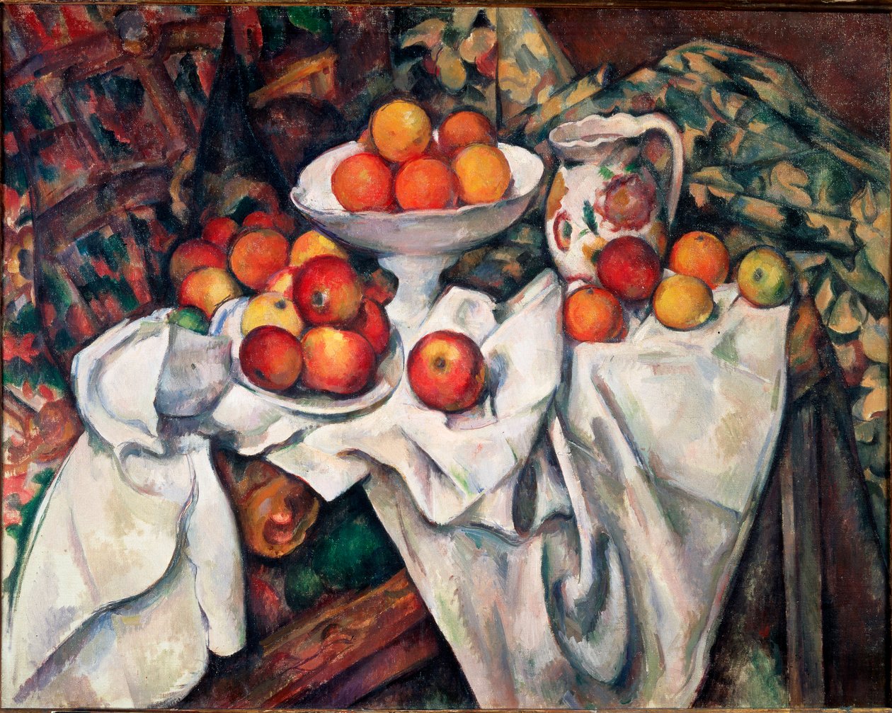 Manzanas y naranjas de Paul Cézanne