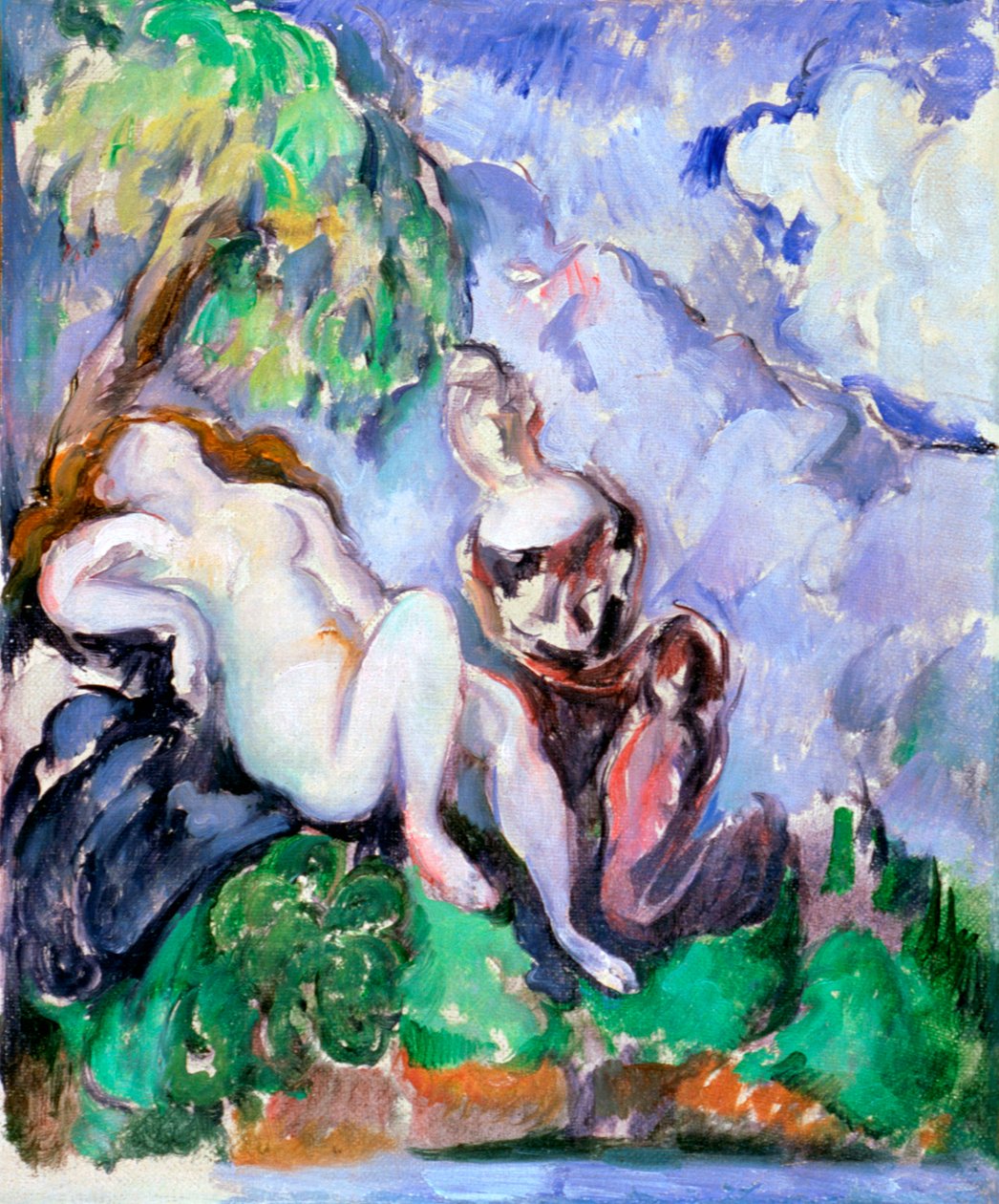 Betsabé, 1885-1890 de Paul Cézanne