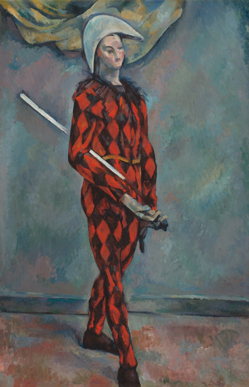 Arlequín, 1888-1890 de Paul Cézanne