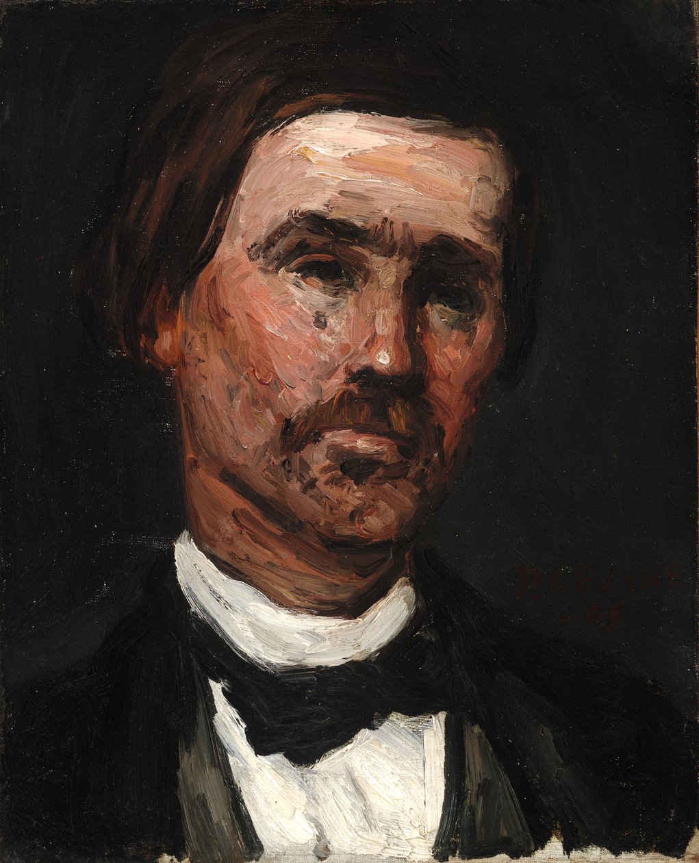 Cabeza de un Hombre de Paul Cézanne