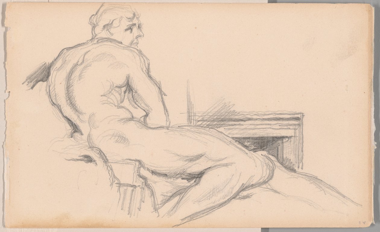 Hércules descansando de Paul Cézanne