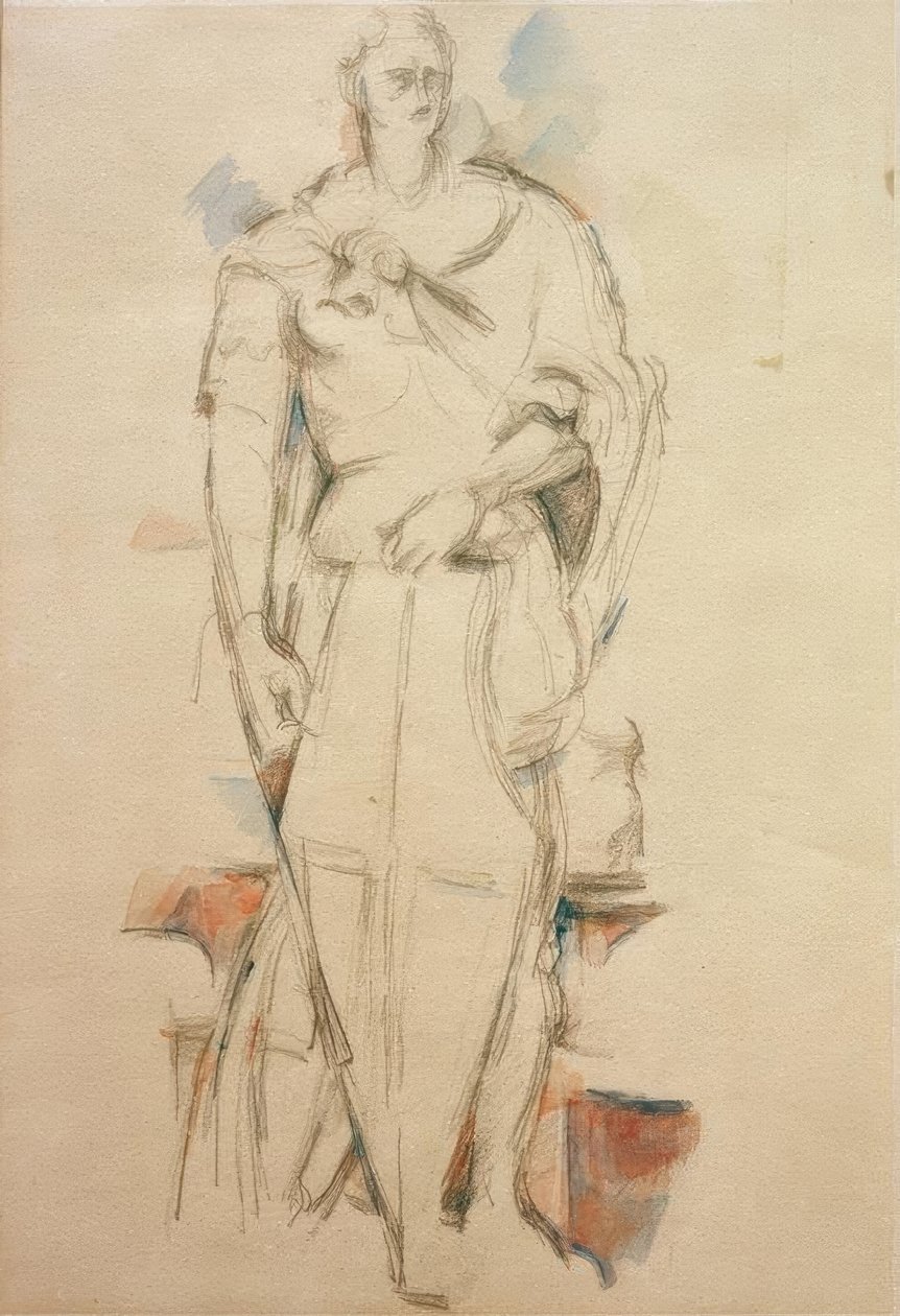 San Jorge según Donatello de Paul Cézanne