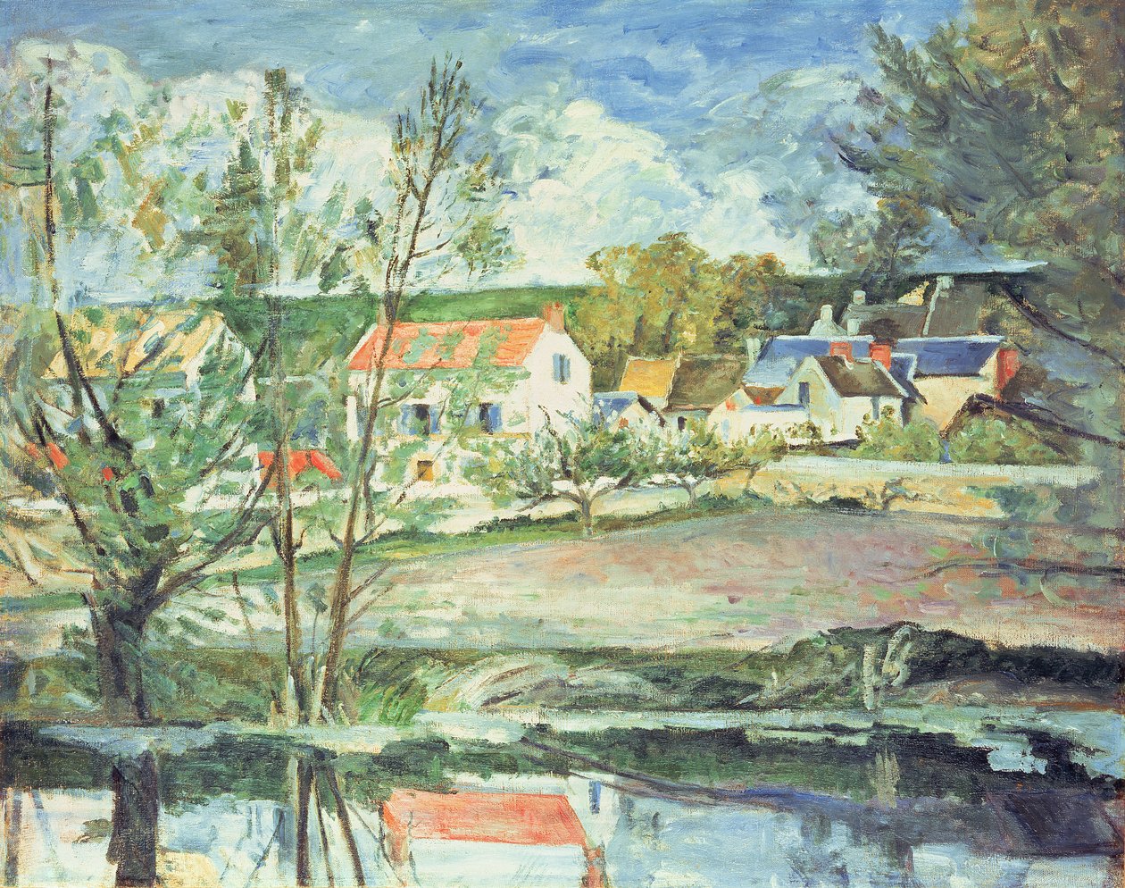 En el valle del Oise de Paul Cézanne
