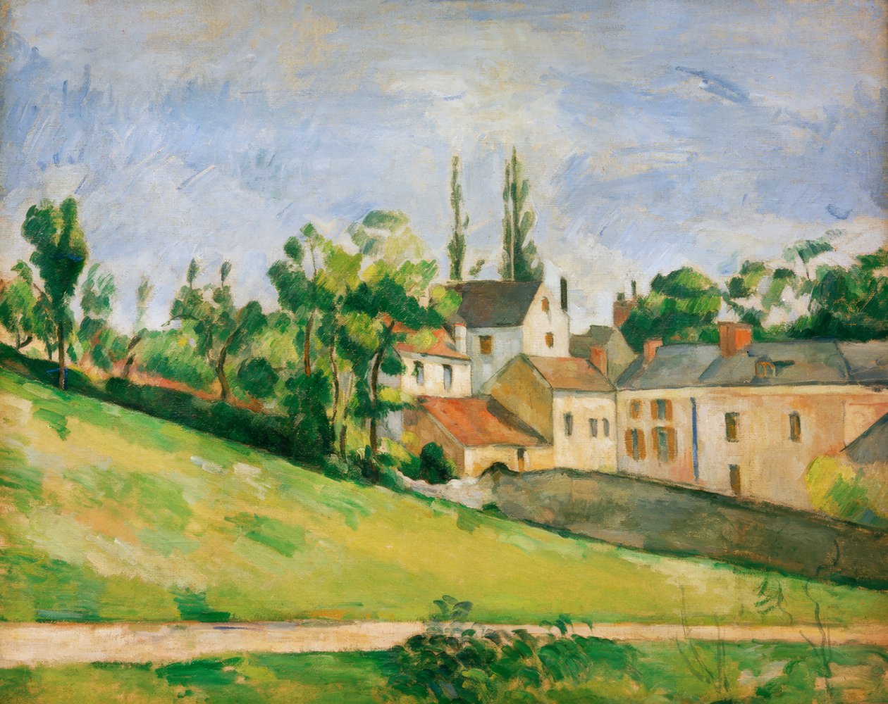 El camino que sube de Paul Cézanne