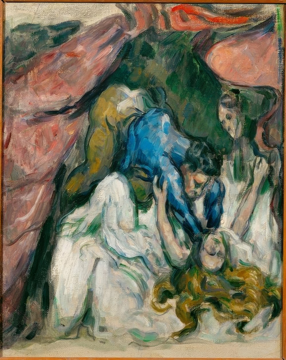 La mujer estrangulada de Paul Cézanne
