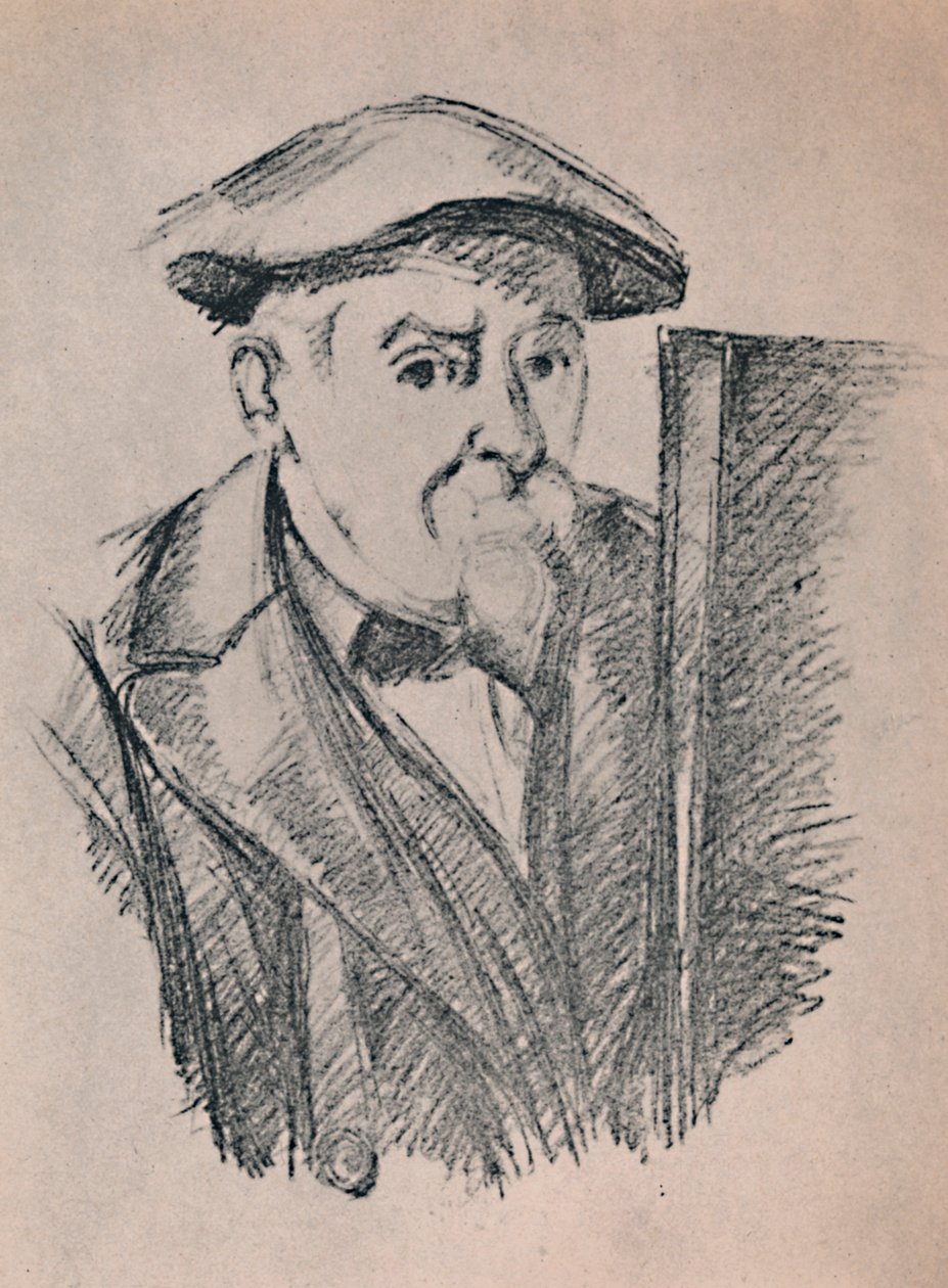 Retrato del Artista, c.1900, 1946 de Paul Cézanne