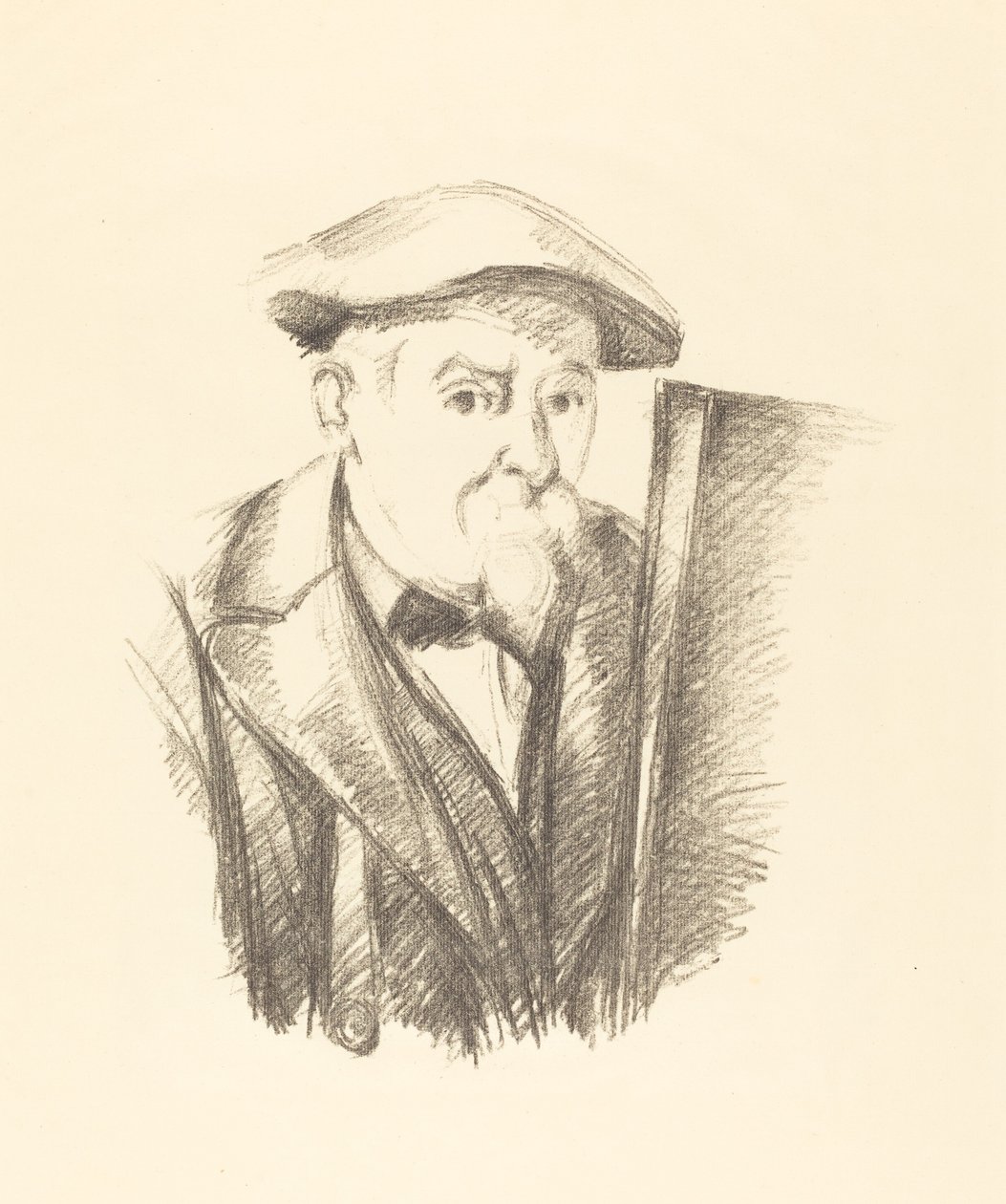 Autorretrato de Paul Cézanne