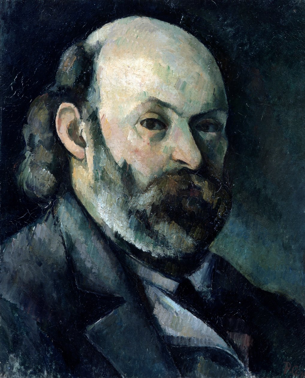 Autorretrato de Paul Cézanne